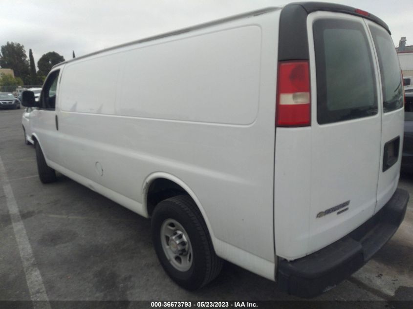 2014 CHEVROLET EXPRESS CARGO VAN - 1GCWGGCA7E1132791