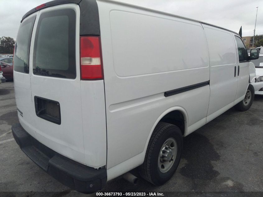 2014 CHEVROLET EXPRESS CARGO VAN - 1GCWGGCA7E1132791