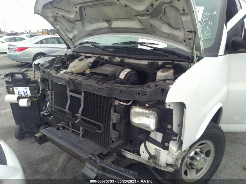 2014 CHEVROLET EXPRESS CARGO VAN - 1GCWGGCA7E1132791