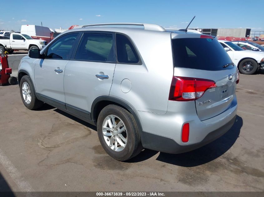 2015 KIA SORENTO LX - 5XYKT3A60FG620273