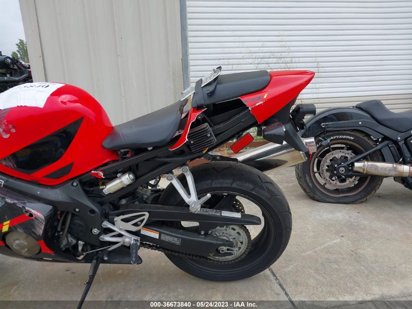 2002 HONDA CBR600 F4 JH2PC35152M301598