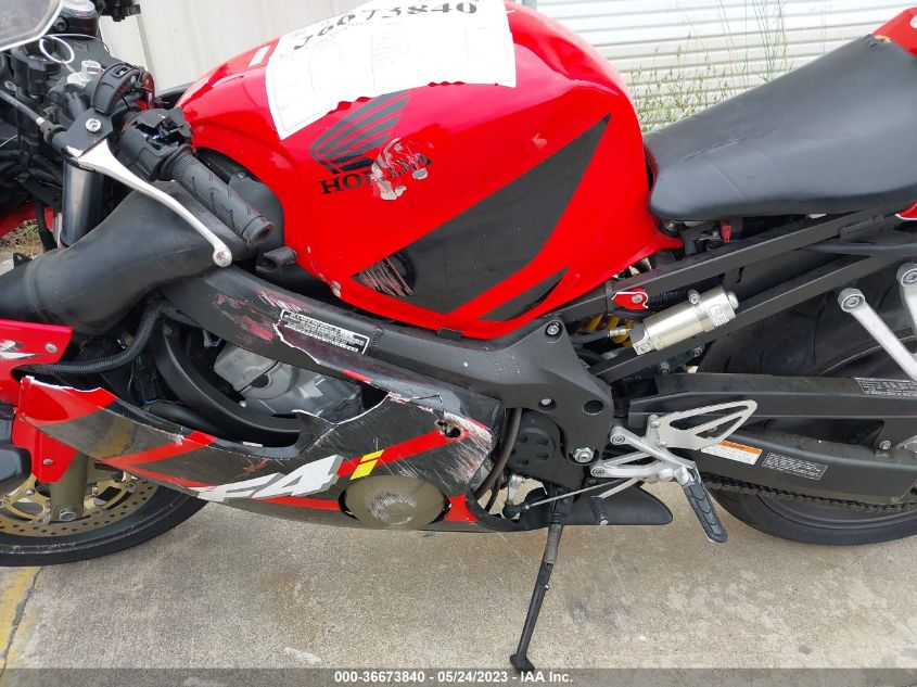 2002 HONDA CBR600 F4 JH2PC35152M301598