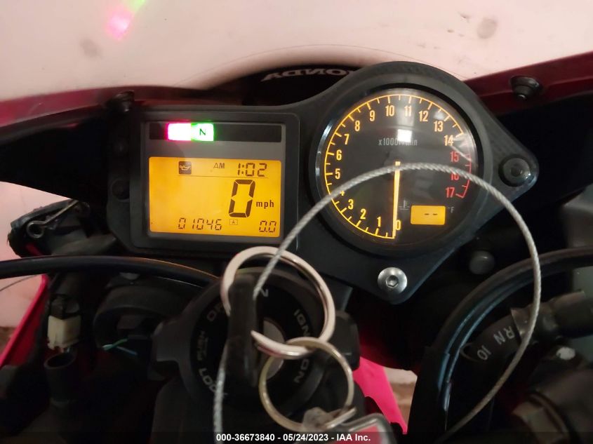 2002 HONDA CBR600 F4 JH2PC35152M301598