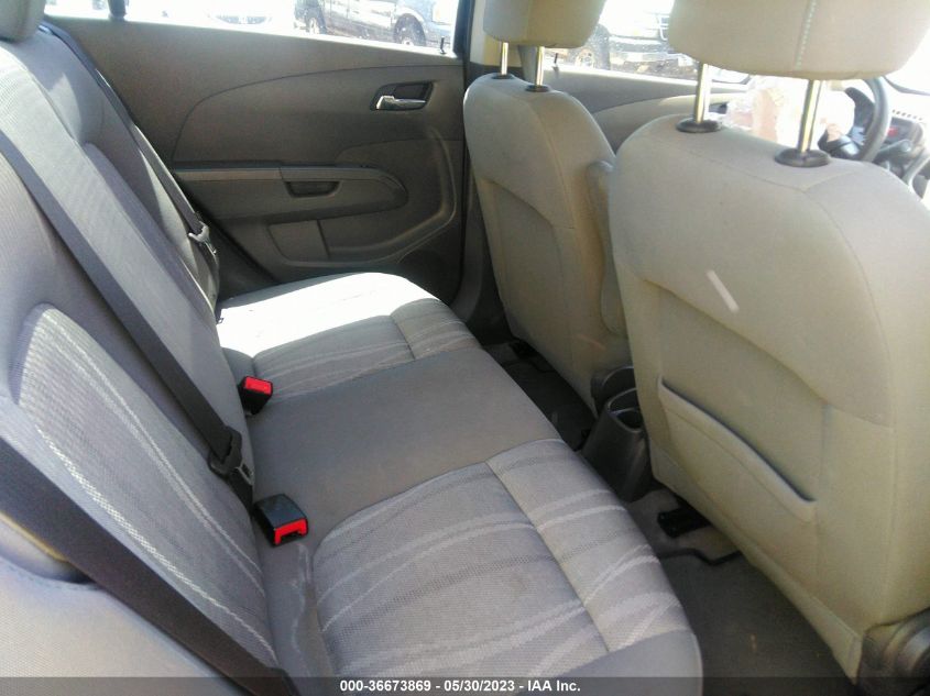 2015 CHEVROLET SONIC LT - 1G1JC5SH6F4108936