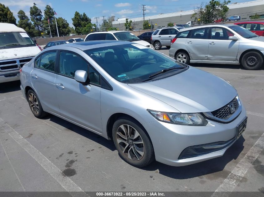 2013 HONDA CIVIC SDN EX - 19XFB2F87DE232511