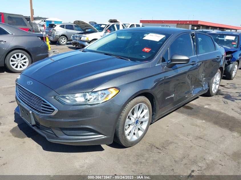 VIN 3FA6P0LU2HR266271 2017 FORD FUSION HYBRID SE