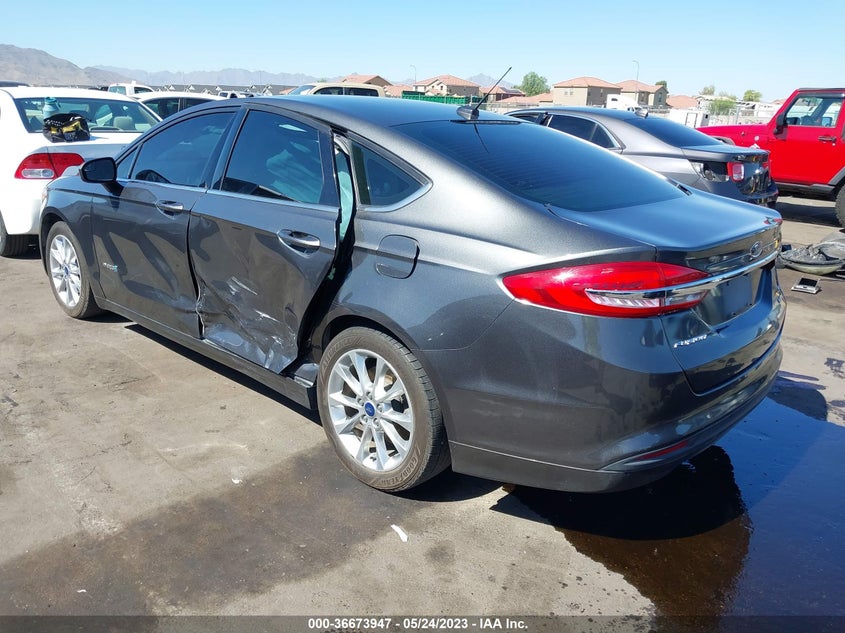 VIN 3FA6P0LU2HR266271 2017 FORD FUSION HYBRID SE