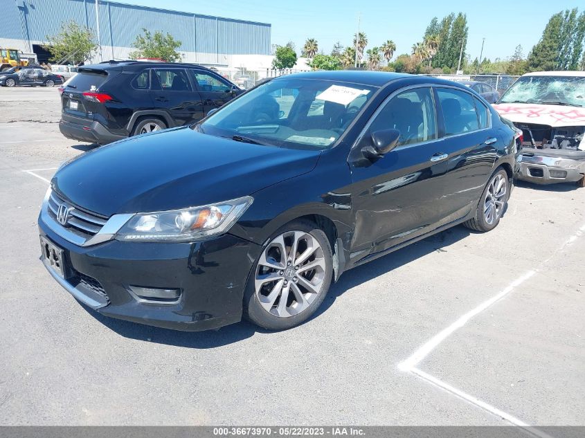 2015 HONDA ACCORD SEDAN SPORT - 1HGCR2F57FA190711