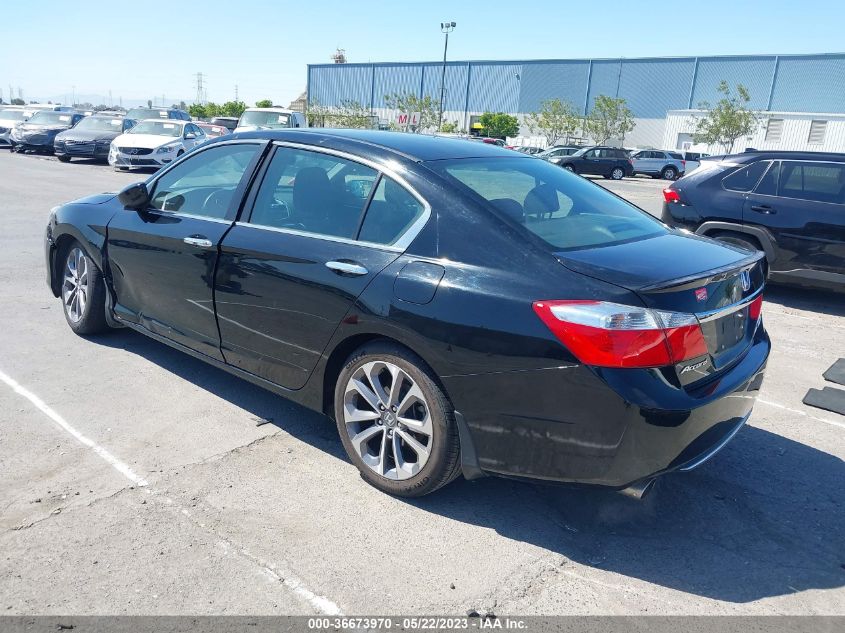 2015 HONDA ACCORD SEDAN SPORT - 1HGCR2F57FA190711