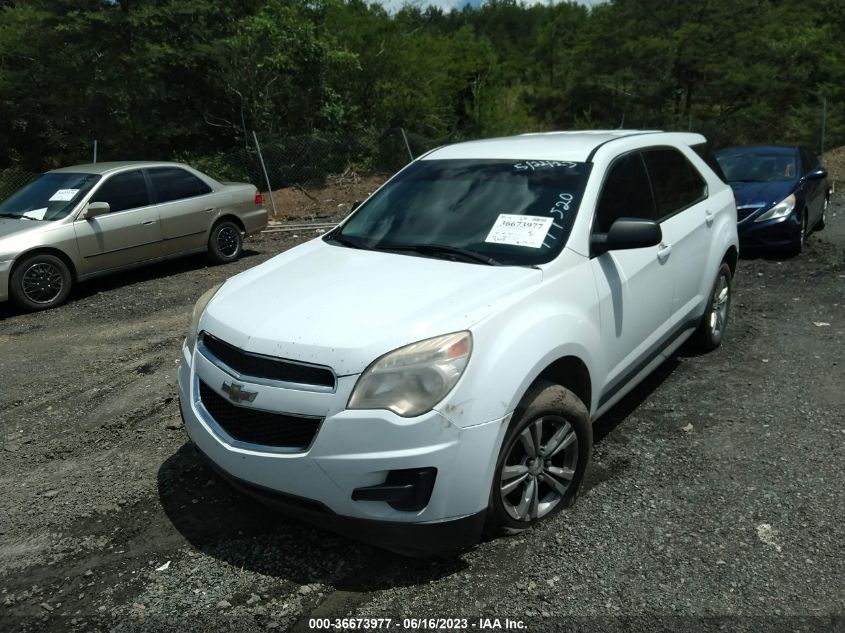 2013 CHEVROLET EQUINOX LS - 1GNALBEKXDZ114520