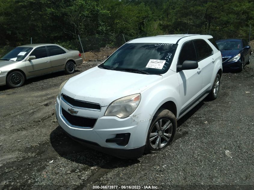 2013 CHEVROLET EQUINOX LS - 1GNALBEKXDZ114520