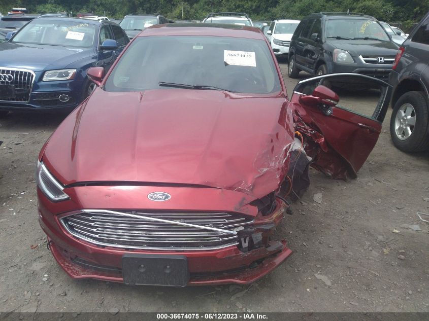 2017 FORD FUSION ENERGI SE - 3FA6P0PUXHR118198
