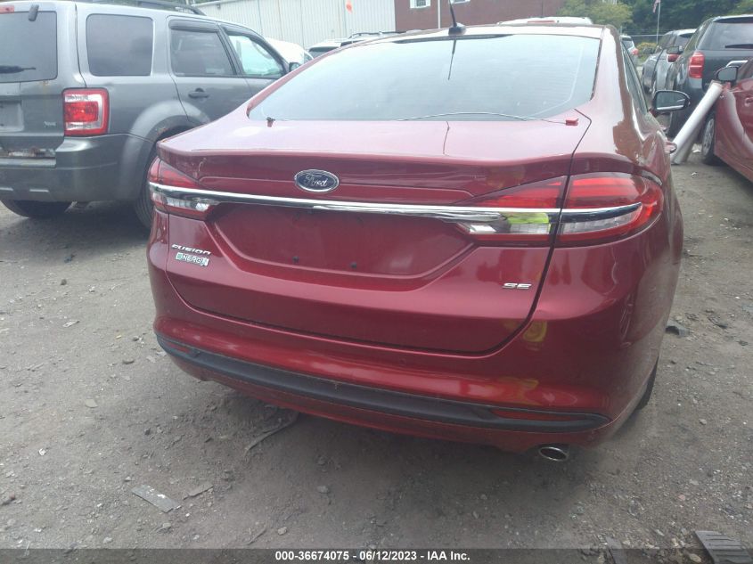 2017 FORD FUSION ENERGI SE - 3FA6P0PUXHR118198