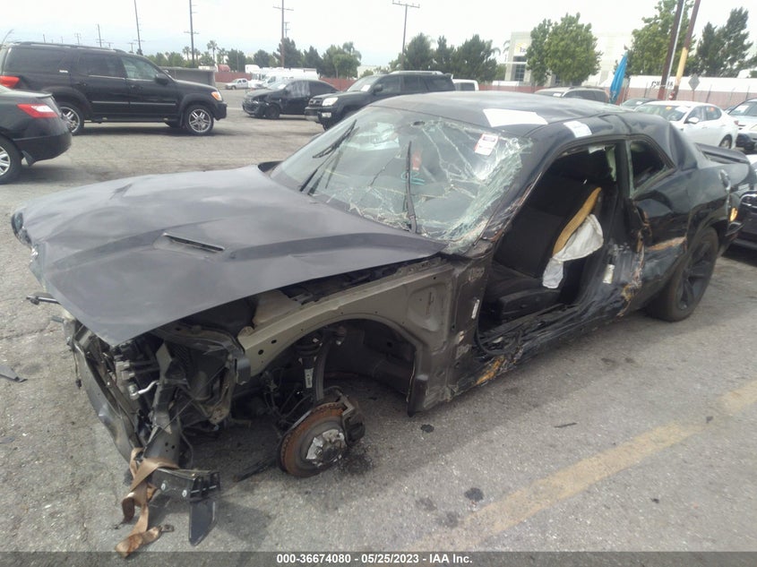 VIN 2C3CDZAG9KH669940 2019 DODGE CHALLENGER SXT