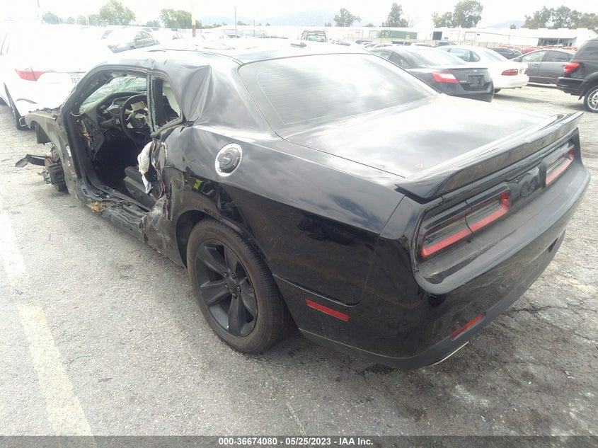 VIN 2C3CDZAG9KH669940 2019 DODGE CHALLENGER SXT