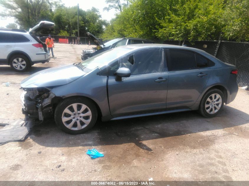 2021 TOYOTA COROLLA LE - 5YFEPMAE8MP224891