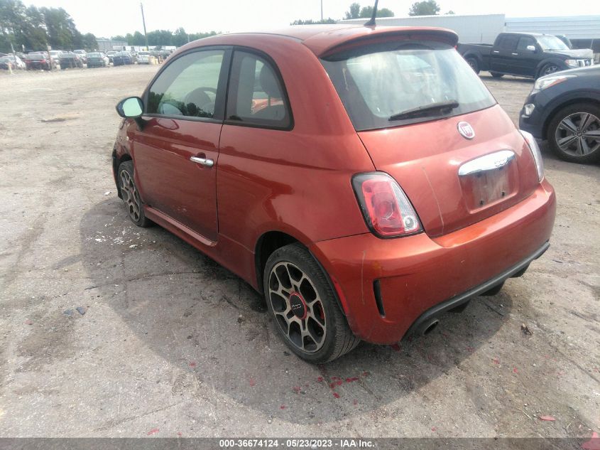 2013 FIAT 500 TURBO - 3C3CFFHHXDT608677