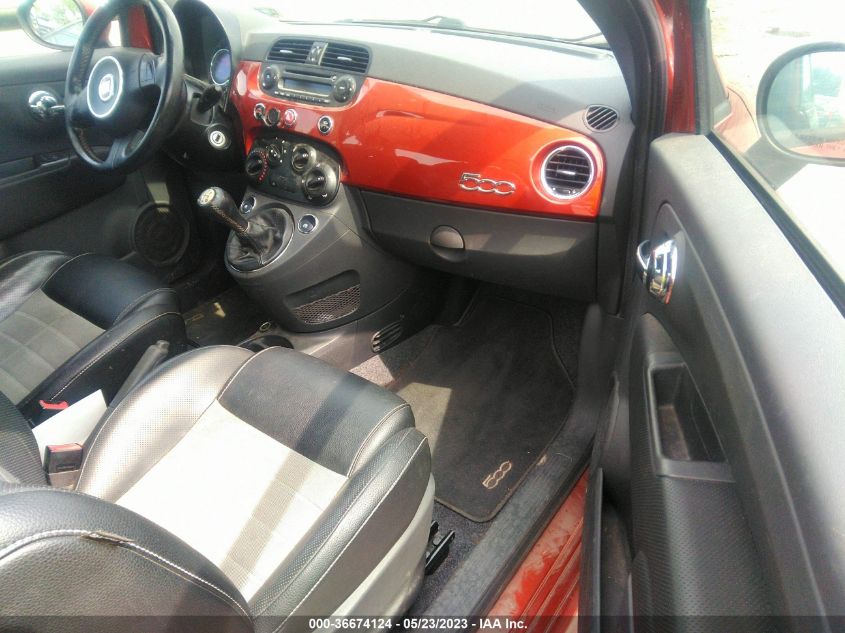 2013 FIAT 500 TURBO - 3C3CFFHHXDT608677