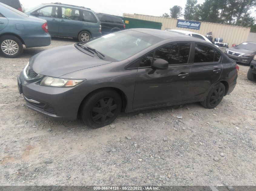 2013 HONDA CIVIC SDN LX - 19XFB2F51DE258804