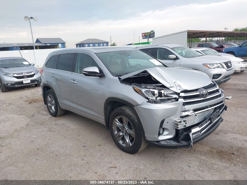 2017 TOYOTA HIGHLANDER LIMITED - 5TDDZRFH0HS408175