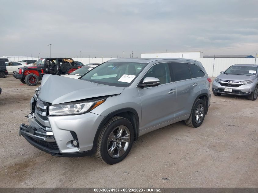 2017 TOYOTA HIGHLANDER LIMITED - 5TDDZRFH0HS408175