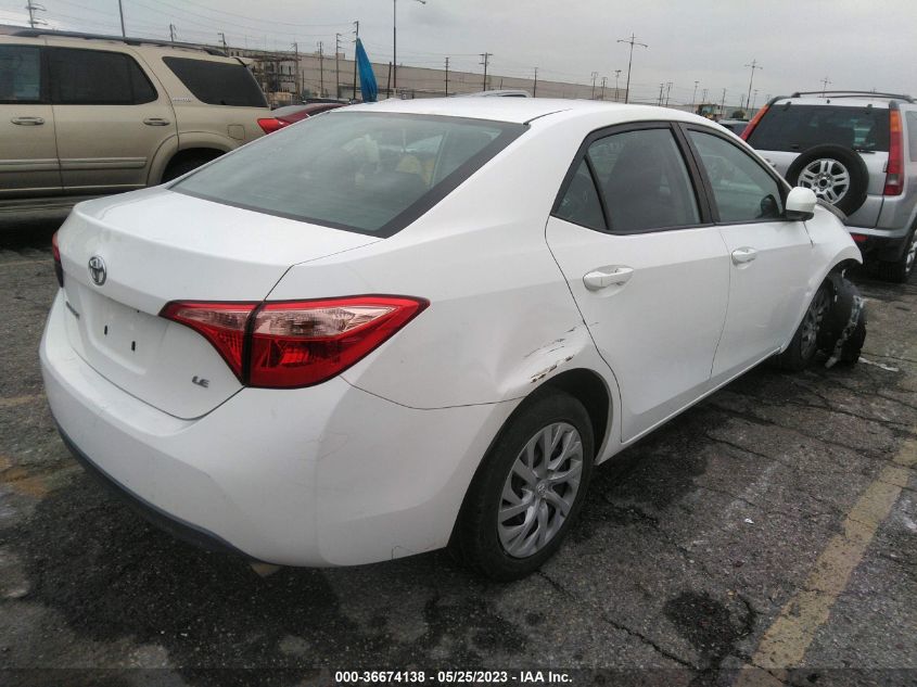 2017 TOYOTA COROLLA L/LE/XLE/SE - 2T1BURHE4HC820634