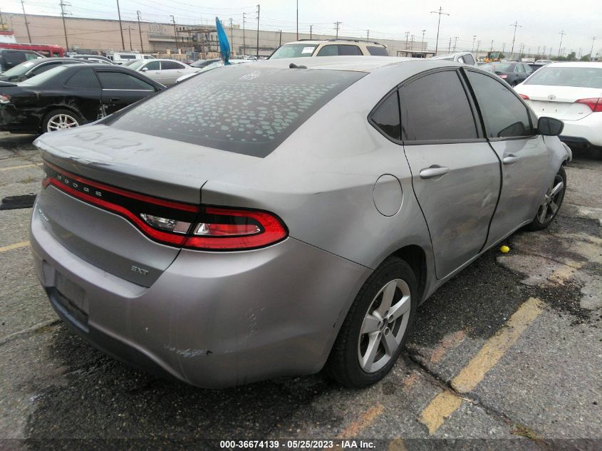 2015 DODGE DART SXT - 1C3CDFBB5FD140828