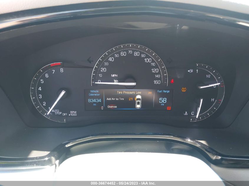 2017 CADILLAC XT5 LUXURY FWD - 1GYKNBRS7HZ306737