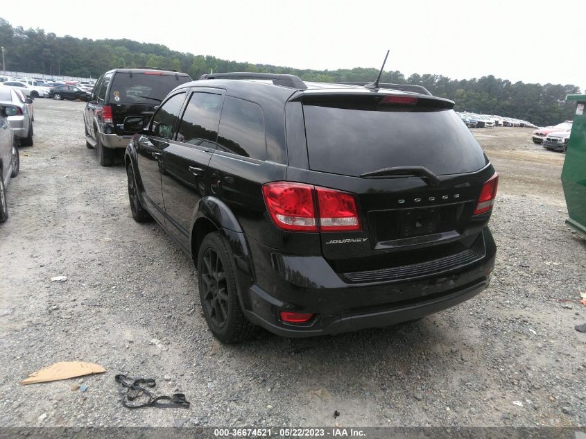 2017 DODGE JOURNEY SXT - 3C4PDCBB7HT677466