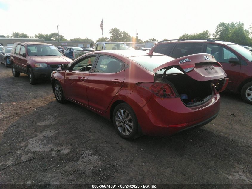 2015 HYUNDAI ELANTRA SE - 5NPDH4AE4FH616002