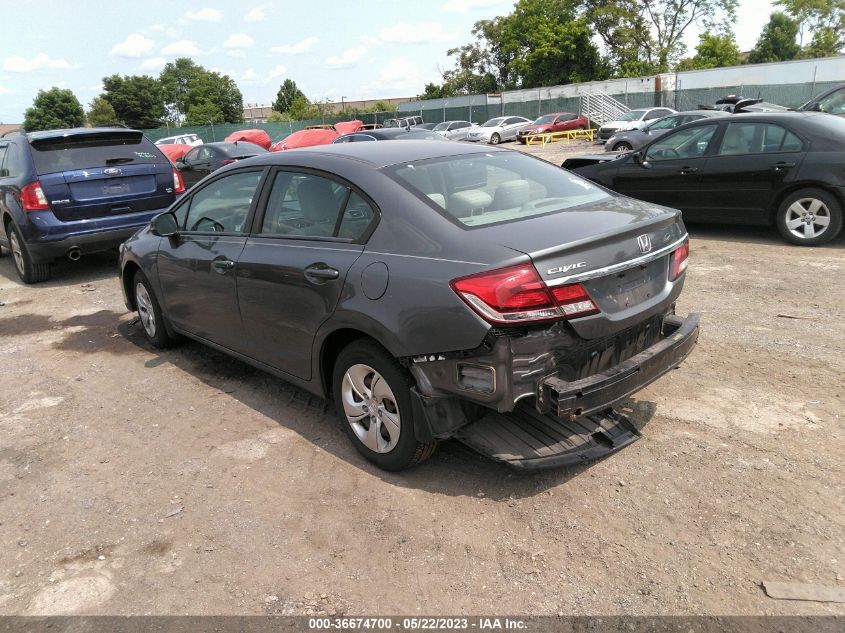 2013 HONDA CIVIC SDN LX - 19XFB2F54DE097915