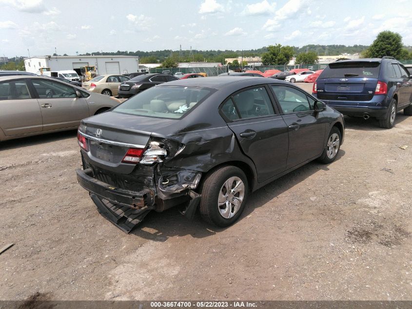 2013 HONDA CIVIC SDN LX - 19XFB2F54DE097915