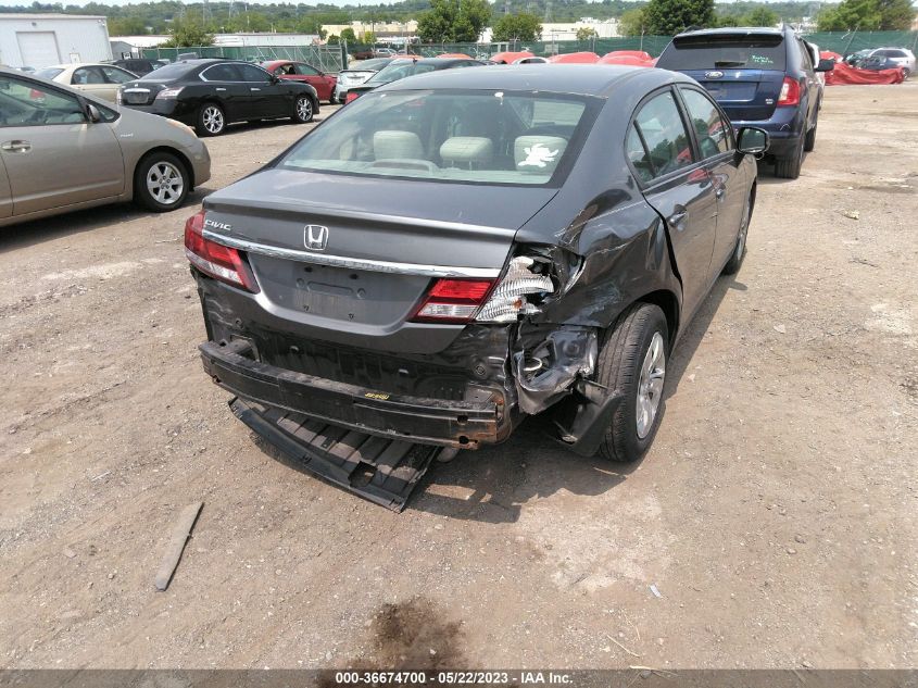 2013 HONDA CIVIC SDN LX - 19XFB2F54DE097915