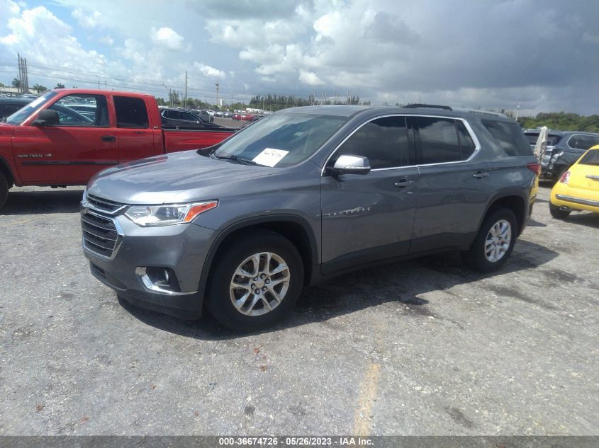 2018 CHEVROLET TRAVERSE LT CLOTH - 1GNERGKWXJJ252525