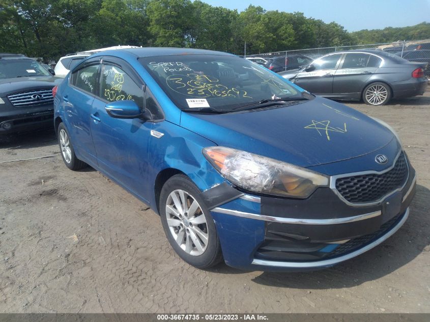 2014 KIA FORTE LX - KNAFX4A67E5218217