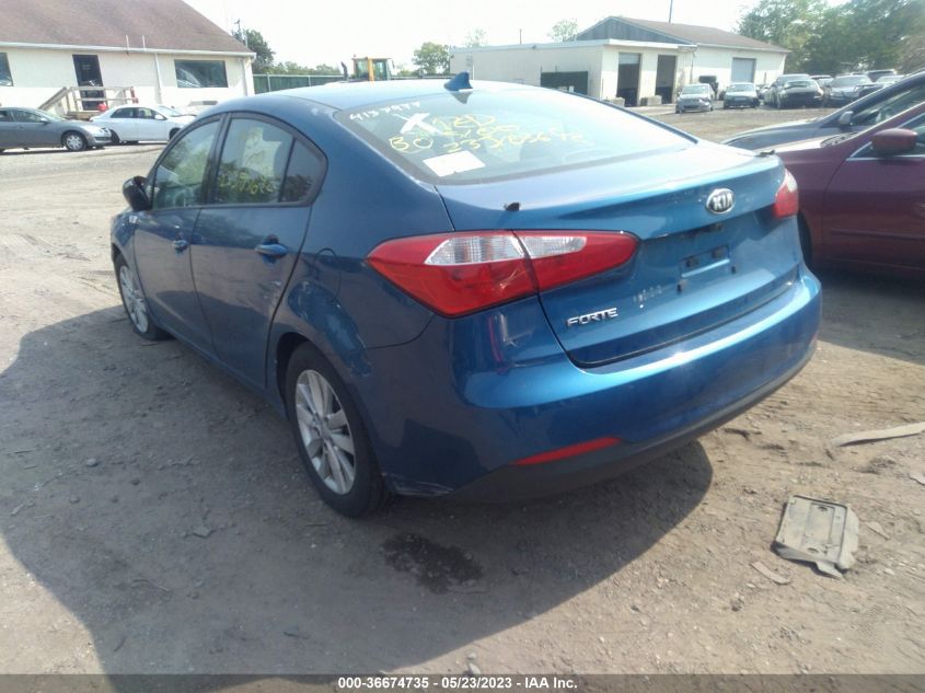 2014 KIA FORTE LX - KNAFX4A67E5218217
