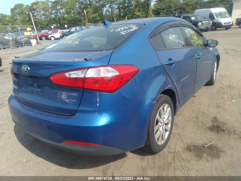 2014 KIA FORTE LX - KNAFX4A67E5218217