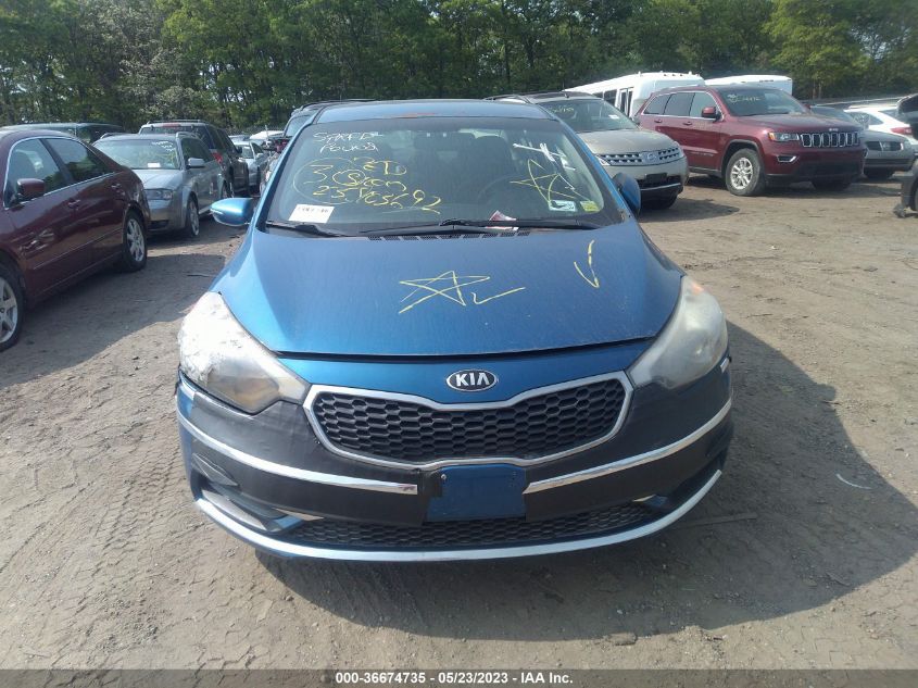 2014 KIA FORTE LX - KNAFX4A67E5218217