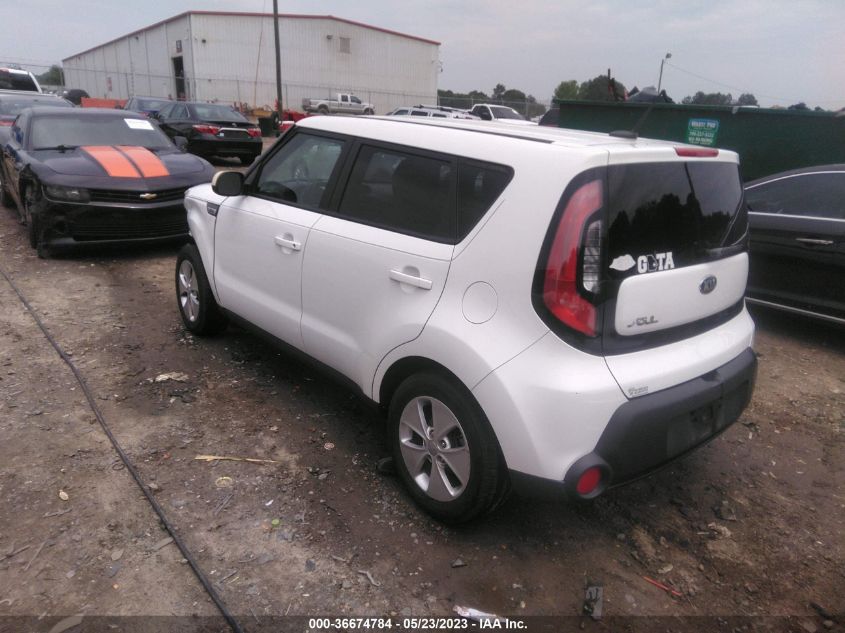 2015 KIA SOUL BASE - KNDJN2A21F7132573