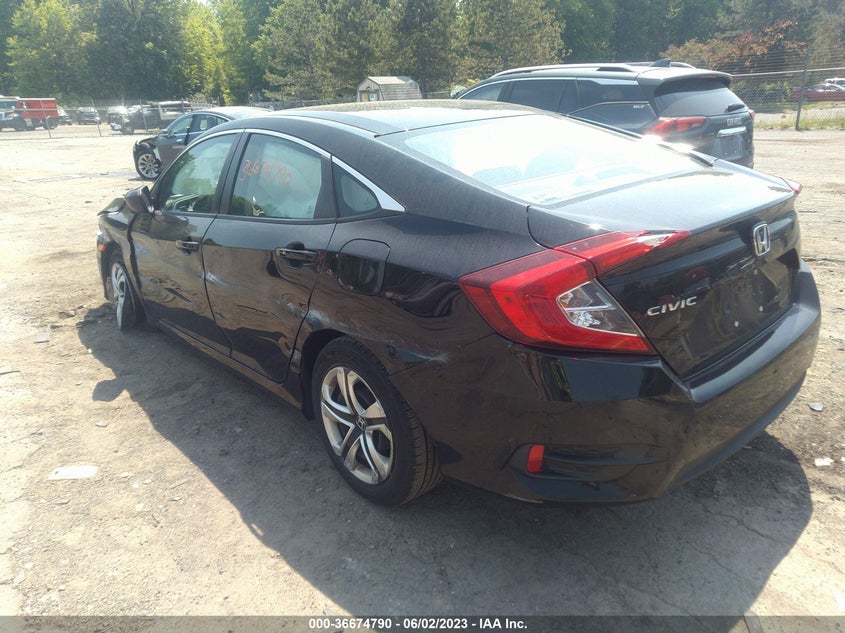 VIN 2HGFC2F55JH548249 2018 HONDA CIVIC SEDAN LX
