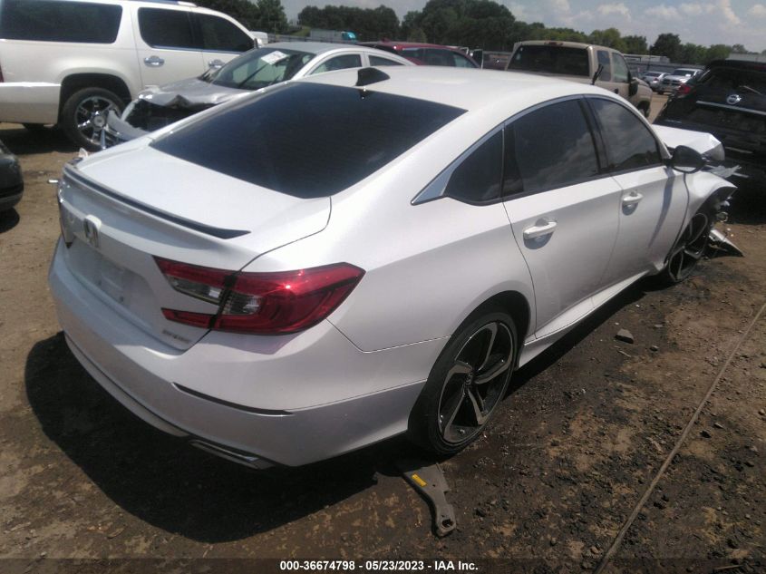 2022 HONDA ACCORD SEDAN SPORT - 1HGCV1F34NA119498