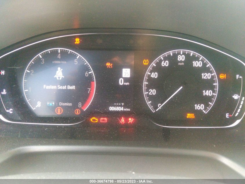 2022 HONDA ACCORD SEDAN SPORT - 1HGCV1F34NA119498