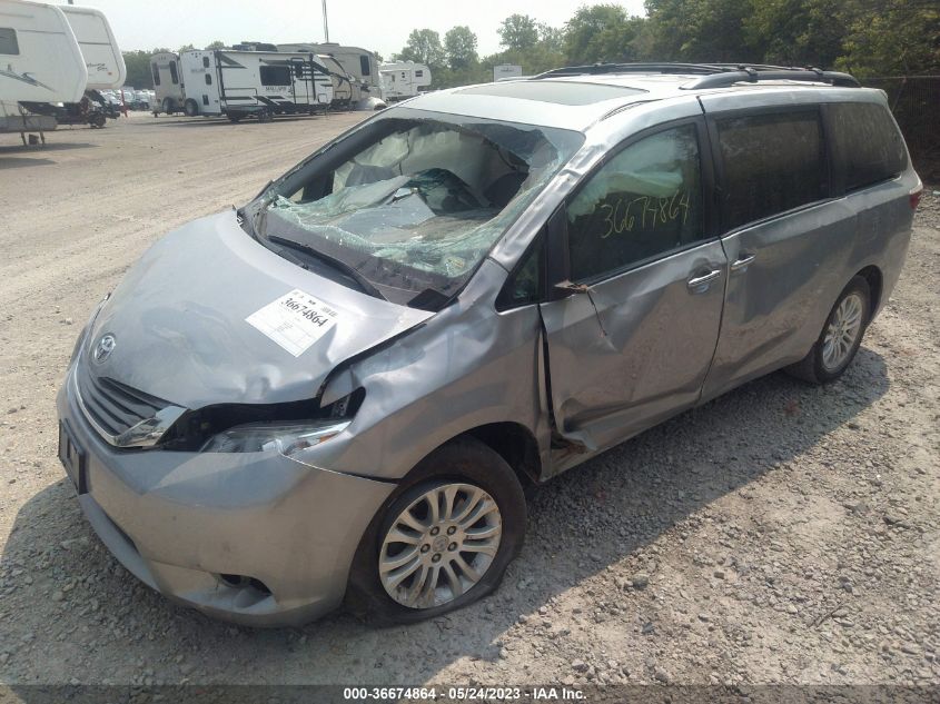 2017 TOYOTA SIENNA XLE AUTO ACCESS - 5TDYZ3DC0HS886117