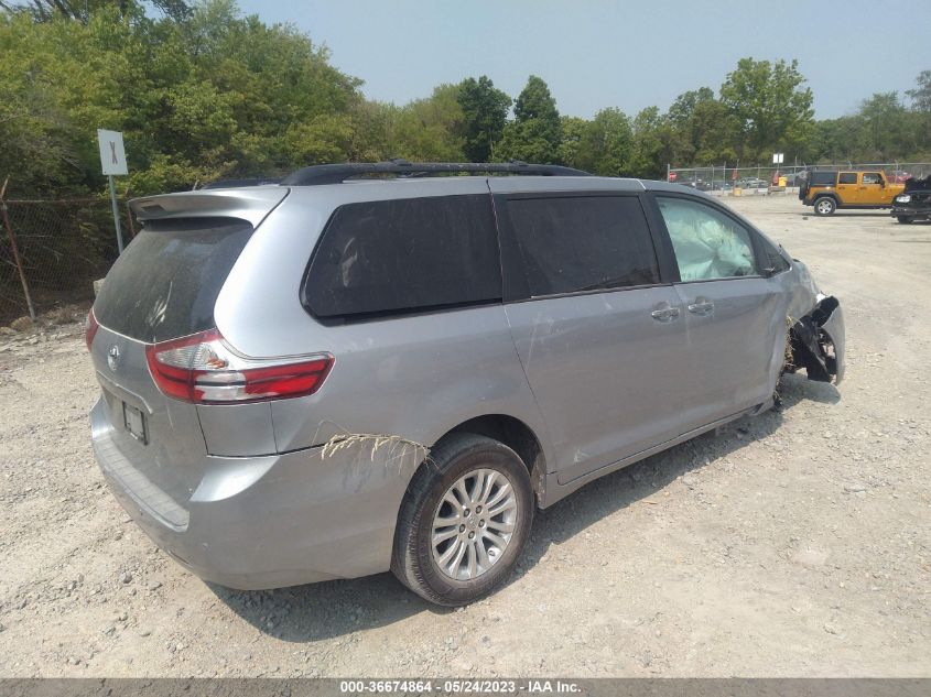 2017 TOYOTA SIENNA XLE AUTO ACCESS - 5TDYZ3DC0HS886117