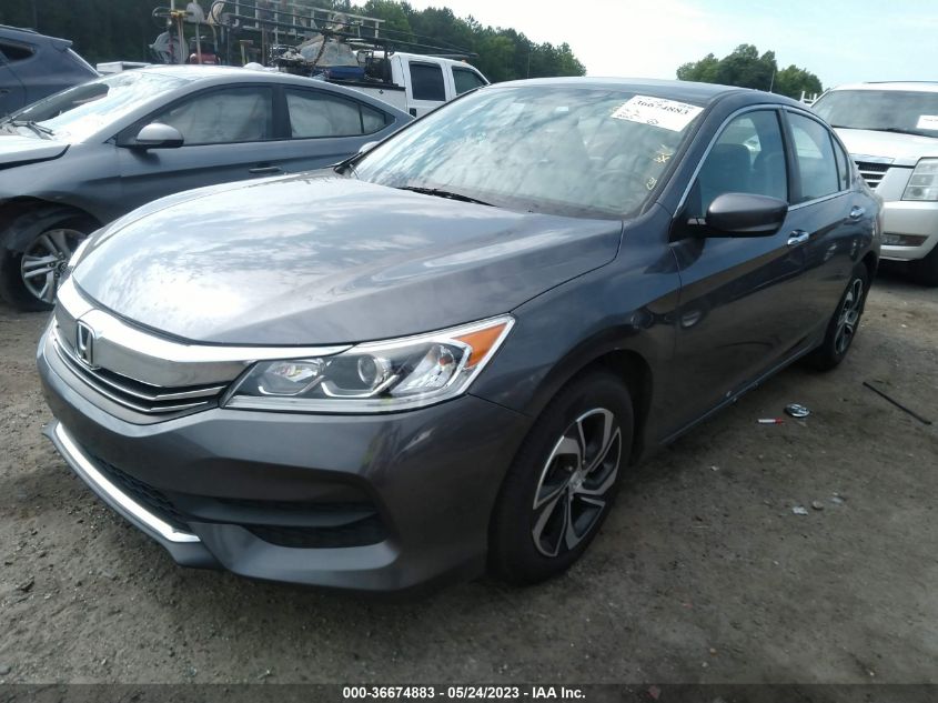2017 HONDA ACCORD SEDAN LX - 1HGCR2F35HA298925