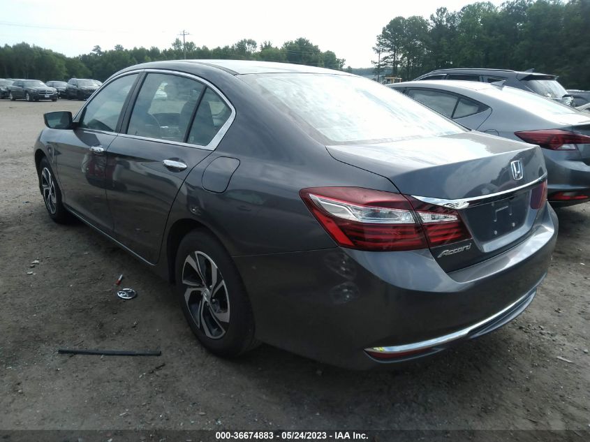 2017 HONDA ACCORD SEDAN LX - 1HGCR2F35HA298925