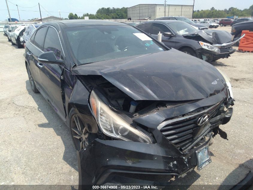 2015 HYUNDAI SONATA 2.0T SPORT - 5NPE34AB8FH074816