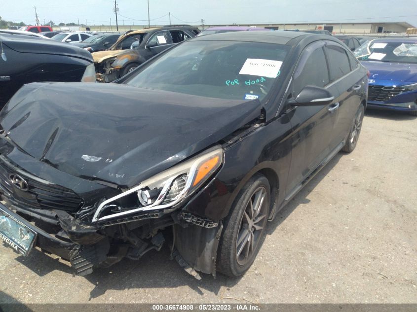 2015 HYUNDAI SONATA 2.0T SPORT - 5NPE34AB8FH074816
