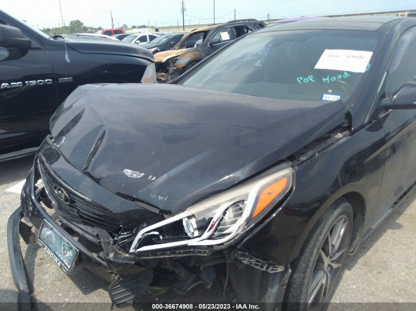 2015 HYUNDAI SONATA 2.0T SPORT - 5NPE34AB8FH074816