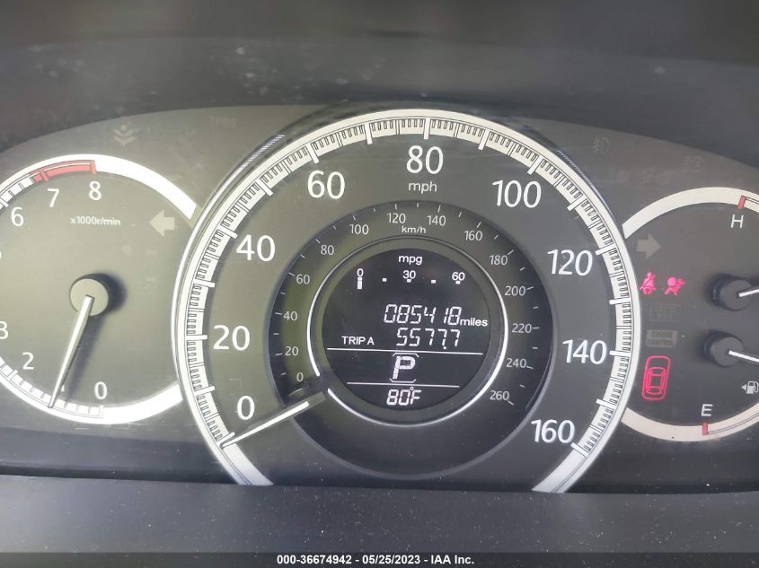 2014 HONDA ACCORD SEDAN EX-L - 1HGCR2F80EA181888